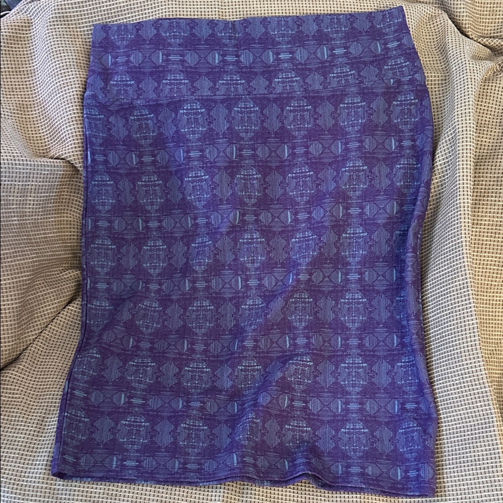 LuLaRoe Purple Pencil Skirt